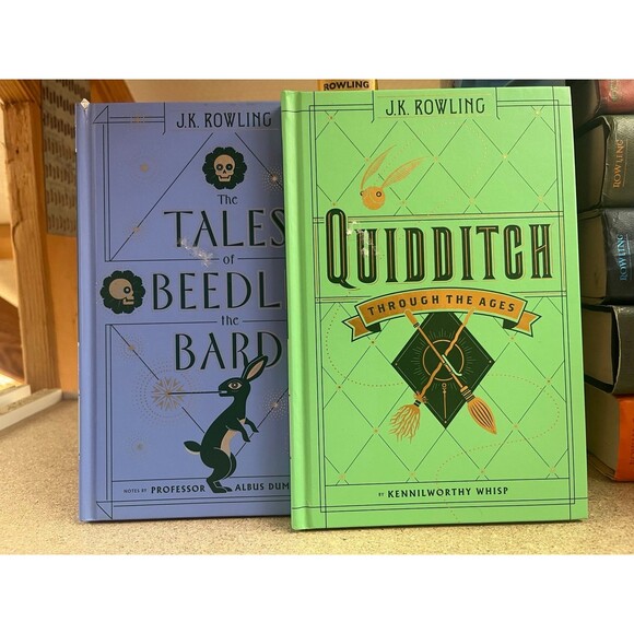 Harry Potter books quidditch, tales of the beedle bard jk Rowling - Picture 1 of 4